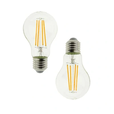 Image de Blaupunkt Vintage Filament LED Bulb A60 E27 Clear Light Dimmable 8W Replacement of 75W Warm White 2700K 1055 Lumens Decorative Retro Class A+ Pack 2