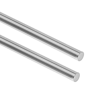Image de Lot de 2 barres rondes, droites, diamètre x longueur : 12 600mm, guides linéaire, arbres précision horizontal, roulements pour imprimante 3D CNC