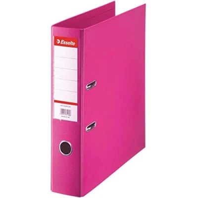 Image de Esselte Standard, 1x classeur à Levier, Fuchsia, Dos de 75 mm, A4, PP, 320350