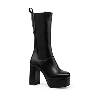 Image de LAMODA Wipe Out Chunky Platform Ankle Boots, EU 37
