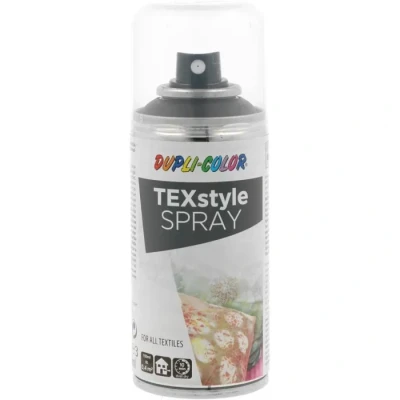 Image de Bombe de peinture Tissus Textile Noir Dupli Color TEXstyle 150ml