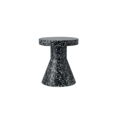 Image de Normann Copenhagen Tabouret Bit Cone Noir blanc