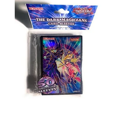 Image de Konami YU GI Oh! The Dark Magicians Card Protector Sleeves (50 Count)