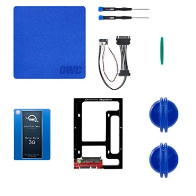 Image de OWC 1.0TB 3G SSD and HDD DIY Complete Bundle Upgrade Kit for Late 2009 2010 iMacs (OWCKITIM09HE1TB)