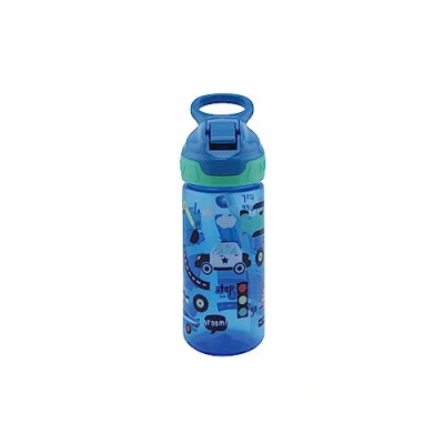 Image de Nuby Gobelet Flip It avec Bec Souple Étanche pour Enfants Poignée Pratique Lavable au Lave Vaisselle Idéal la Maternelle et l&#039;École Bleu 540 ml