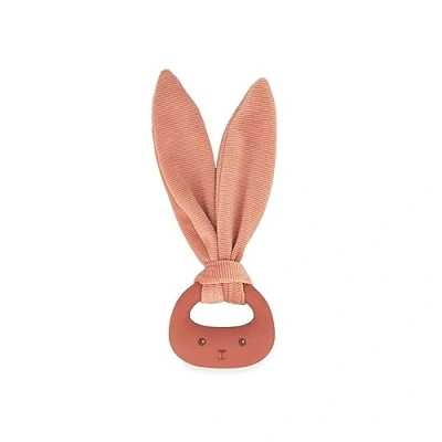 Image de Kaloo Lapinoo Anneau de Dentition Bébé Couleur Terracotta Lapin Sans PVC BPA Double Texture Accessoire Dès la naissance, K218009