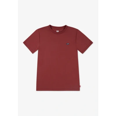Image de Levi&#039;s Batwing Chest HIT Tshirt basique pour enfants, Taille: 12a, Red pear