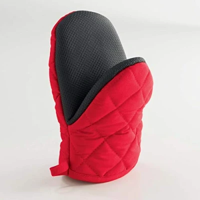 Image de douceur d&#039;intérieur, Gant Pince (24.5 x 14.5 cm) Cuistot Rouge, Polycoton Finition Neoprene