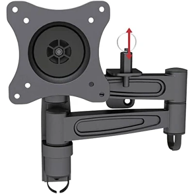 Image de Support mural TV SpeaKa Professional 1232719 13&quot; 27&quot; inclinable + pivotable, rotatif noir