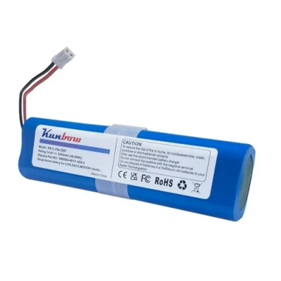 Image de Kunbow batterie Li ion 3200 mAh de rechange pour robot domestique iLife Zaco V5s Pro, V5x, V4, V3s V8s, V50, V80, V85 Home Cleaner Remplace la 18650B4 4S1P AGX 2