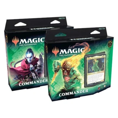 Image de Magic The Gathering MTG ZNR CD ENP Zendikar Rising Commander Decks Set de 2