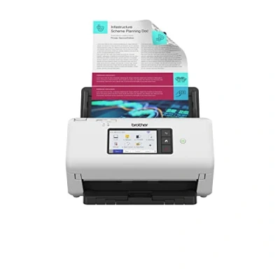 Image de BROTHER ADS 4700W Chargeur Automatique de Documents + Scanner à Feuille 600 x DPI A4 Noir, Blanc