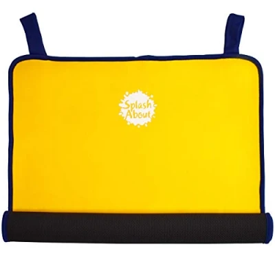 Image de Splash About De bébé Néoprène Le tapis à langer, Jaune Bleu Marine