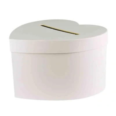 Image de MegaCrea DIY Urne en Carton Coeur pour cagnotte Cadeau 24,5 cm