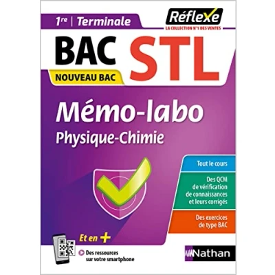 Image de Mémo Labo Physique Chimie 1re/Tle STL Réflexe 2023 Livre d’occasion Bon