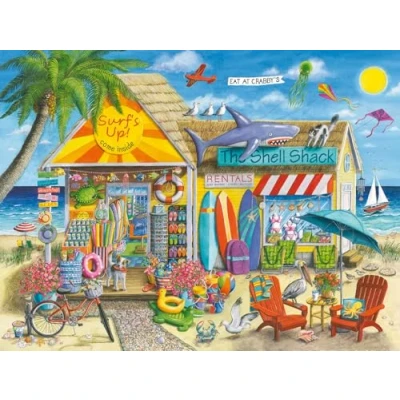Image de Ravensburger Puzzle Surf&#039;s Up de 1500 pièces Excellente option cadeau Design qualité Certifié FSC pour la durabilité