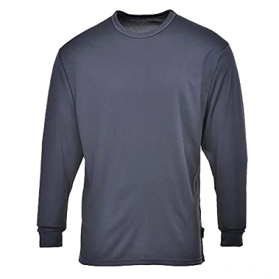 Image de Portwest T shirt ML thermique baselayer, Couleur: Anthracite, Taille: 4XL, B133CHA4XL