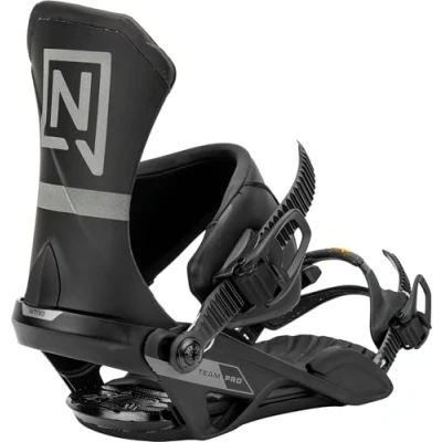 Image de Nitro Team Pro &#039;24 Fixation Snowboard Plastique et Plastique, Ultra Black, L