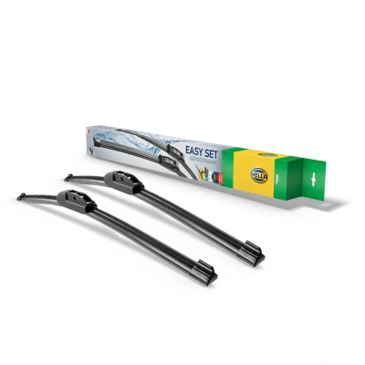 Image de Balai d&#039;essuie glace Hella Easy Set Upgrade 9XW 358 164 241 avant plat FIAT: Punto I 3/5 portes, DACIA: Dokker Break, Lodgy