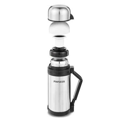 Image de Pioneer SVP1200 Gourde Isotherme, Acier Inoxydable, 1200ml / 1,2l