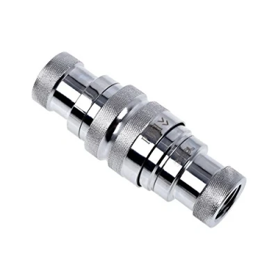 Image de Alphacool Raccord autobloquant Eiszapfen Quick Release connector kit G1/4 (Argent) Neuf