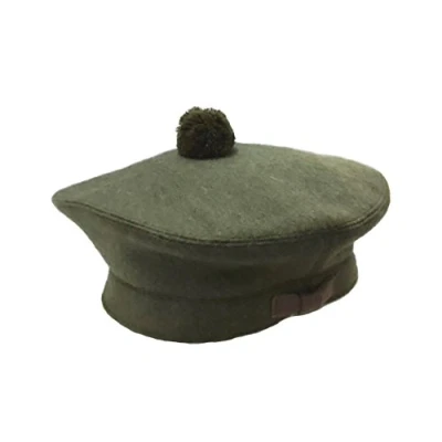 Image de Casquette militaire écossaise Tam O Shanter Vert 7 3/8
