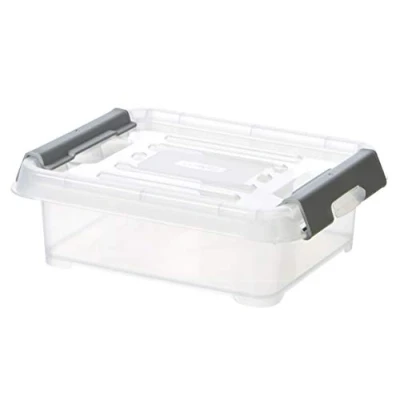 Image de CURVER HANDY PLUS 1,2L CLIPS GRIS , Rangement, Transparent, 21,5 x 17 7,1 cm