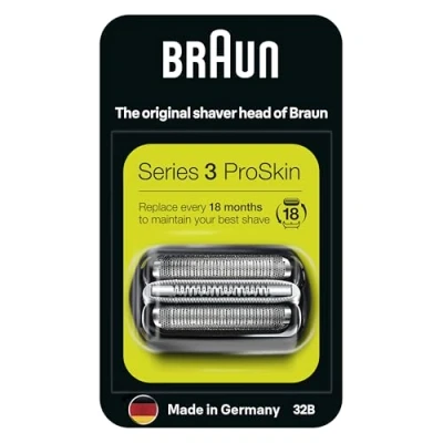 Image de Braun Pièce De Rechange 32B Noire Pour Rasoir Compatible avec les rasoirs Series 3