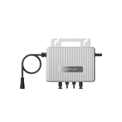 Image de EcoFlow Stream Micro onduleur Solaire Intelligent 800 W, pour Centrale électrique de Balcon, PV 2 Panneaux solaires, Étanchéité IP67, MPPT intégré, Contrôle par WiFi/APP