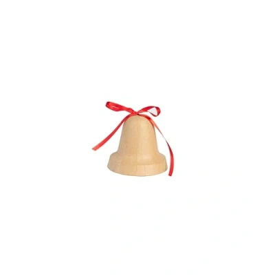 Image de Décopatch AC908C Un support en papier Mâché brun 10x10x9 cm, Cloche avec ruban