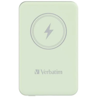 Image de Verbatim Charge &#039;n&#039; Go Lithium Polymère (LiPo) 5000 mAh Recharge sans fil Vert Neuf