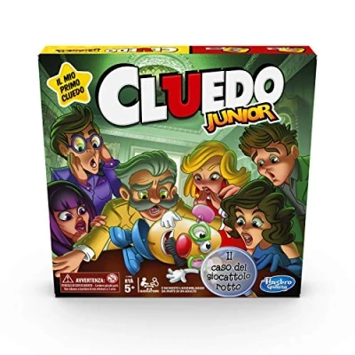 Image de Cluedo Junior Le Cas du Jouet cassé (Jeu en boîte, Hasbro Gaming, Version Italienne)