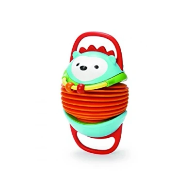 Image de Skip Hop Accordéon Enfant Hérisson Jeux d&#039;Éveil Bébé 6 à 12 Mois Détails Caoutchoutés pour la Dentition Sans BPA Activité Musicale Sensorielle Jouet Musical Tirer + Perles Mobiles