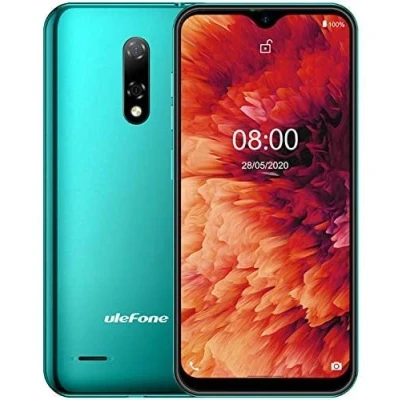 Image de Ulefone Note 8P, Android 10 4G Téléphone Portable, 5,5&#039; Waterdrop Écran Smartphone Déverrouillé, 2 Go+16Go, Dual SIM+SD(3 Emplacements pour Carte), Déverrouillage par Visage, 8MP+2MP+5MP,GPS Vert