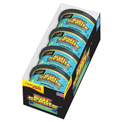 Image de California Scents CCS 402TR Lot de 4 désodorisants pour Voiture Brise Lagune