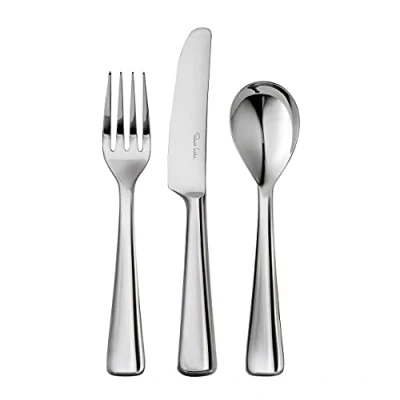 Image de Robert Welch Malvern lumineux Ensemble de couverts pour enfant 3 pièces Dans une boîte cadeau