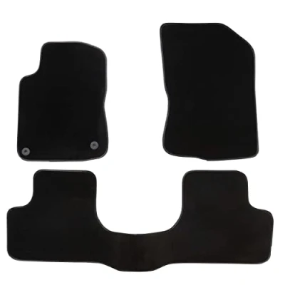 Image de DBS Tapis de Voiture sur Mesure pour 208 (2012 à 2019) 3 pièces Sol antidérapant Automobile Moquette Premium