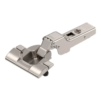 Image de Blum Charniere de meuble pour ouverture a 110 degres porte jumelee demi recouvrement Réf..71T3690 Type boitier.INSERTA