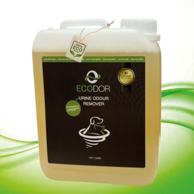 Image de Ecodor UF2000 4Pets Éliminateur d&#039;Odeur d&#039;Urine 2500 ML Recharge Sans parfum 100% Biologique Utilisation Polyvalente Convient pour les chiens, chats et autres petits animaux