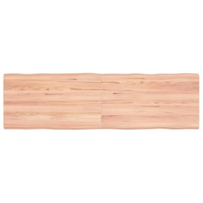 Image de vidaXL Dessus de Table, Remplacement du Plateau Table avec Bord Vif, Tableau Bricolage Intérieur, Bois Massif Traité Bordure Assortie