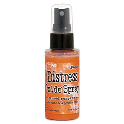 Image de Ranger Tim Holtz Distress Potiron sculpté en spray Orange 57 ml