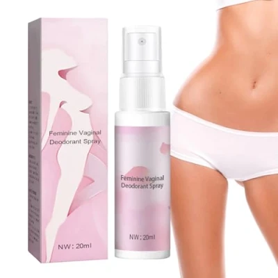 Image de Spray Déodorant Intime Pour Femme, Protection Contre Les Odeurs, Aux Extraits P lantes Soulager Odeurs Et Démangeaisons, 20 Ml