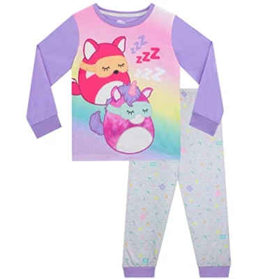 Image de Squishmallows Pyjama Fille Violet 10 11 Ans