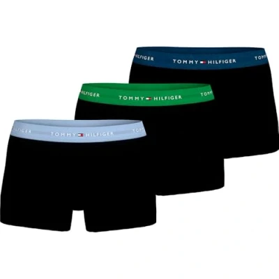 Image de Tommy Hilfiger Boxers Lot de 3 Homme avec Ceinture à Motif Logo, Multicolore (SWT Blu/Prim GRN/DP Ind), L