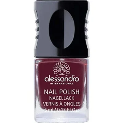 Image de alessandro Vernis à Ongles 905 Rouge Noir, 10 ml