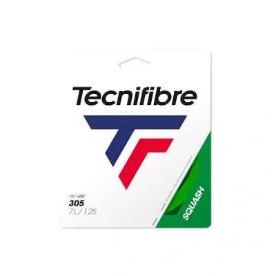 Image de TECNIFIBRE CORDAGE SQUASH UNISEXE GARNITURE 12 METRES 305 GREEN 1,25