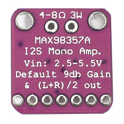 Image de Ghulumn Max98357 I2S 3W Classe D Amplificateur De Sortie Module Décodage Dac Audio Sans Filtre Pour Esp32