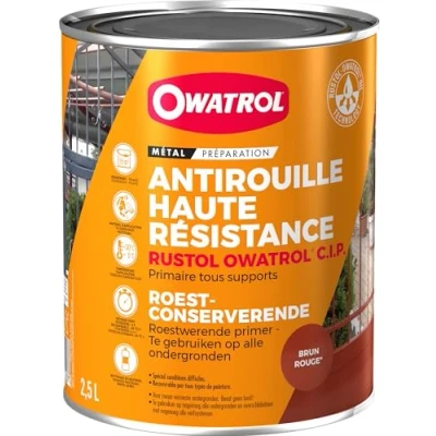 Image de OWATROL RUSTOL CIP Primaire antirouille haute résistance 2.5L