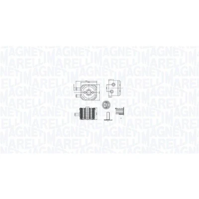 Image de MAGNETI MARELLI 350300003500 Radiateur d&#039;Huile VOLKSWAGEN: Passat B5 Berline, Transporter 5 Bus, 5, AUDI: A4 B7 Avant, A3 3/5 portes