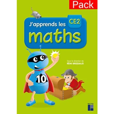 Image de J&#039;apprends les maths CE2 2016 (nouvelle édition conforme aux programmes 2016) : Lot de 10
